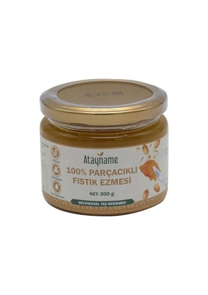 Lisinya 100% Parçacıklı Fıstık Ezmesi 300 G