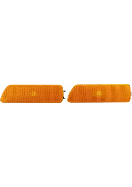 1 Çift Ön Tampon Dönüş Sinyalleri Yan Gösterge Işığı Vw Golf 4 Golf Mk4 Bora 1JM945071 1JM945072 (Yurt Dışından)