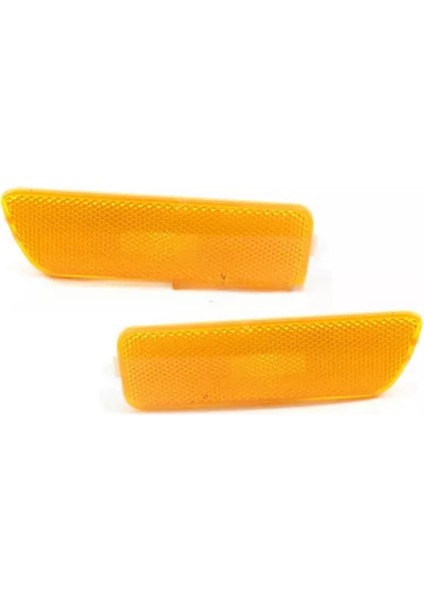 1 Çift Ön Tampon Dönüş Sinyalleri Yan Gösterge Işığı Vw Golf 4 Golf Mk4 Bora 1JM945071 1JM945072 (Yurt Dışından)