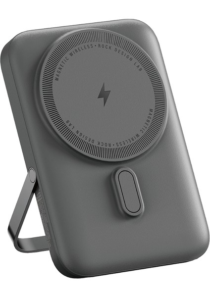 P20 Se 10000 Mah Taşınabilir Şarj Cihazı Pd 20W Standlı Magsafe Powerbank Uzay Gri