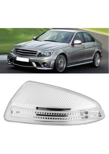 A2048200721 Mercedes-Benz C-Class W204 W164 ml 07-11 Için Sol Dönüş Sinyali LED Sinyal Yan Işık (Yurt Dışından)
