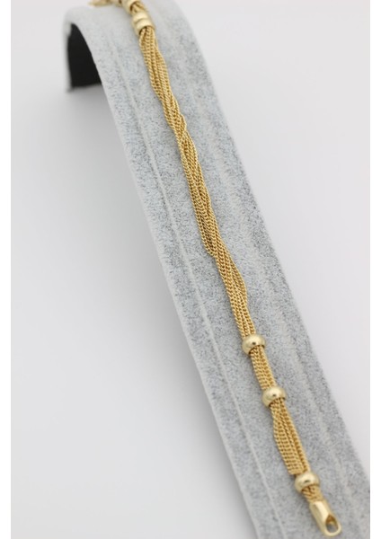 Stil Incisi/xupıng Jewelry Çoklu Zincir Model Bileklik