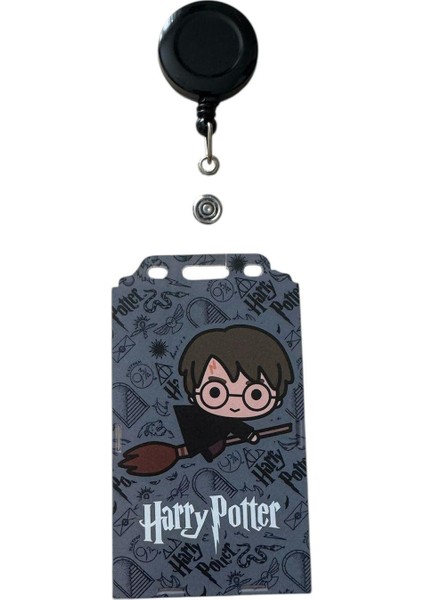 Harry Potter Temalı Yatay Kart Kabı Kart Koruyucu