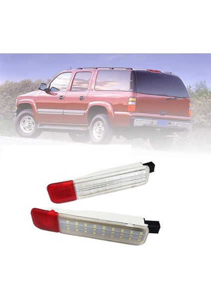 2 Adet Araba LED Kapı Paneli Nezaket Lambası 1997-2000 Chevy ve Gmc C/k Serisi Pikap 15021518 15021517 (Yurt Dışından)