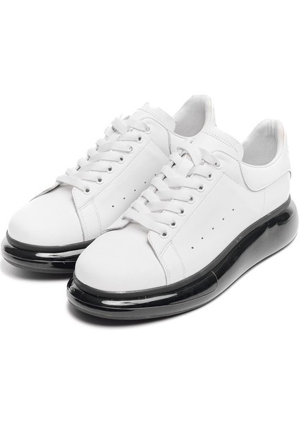 Yüksek Taban Hakiki Deri Erkek Sneaker fiyatları