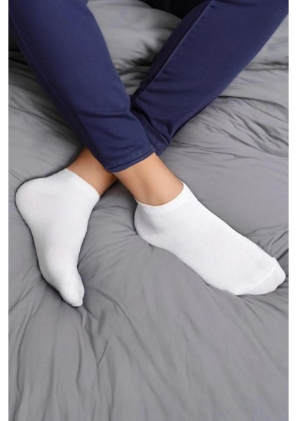 Bilek Boy Pamuklu Patik Çorap Unisex 6 Çift modelleri