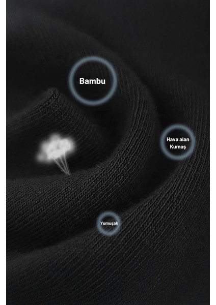 Bilek Boy Pamuklu Patik Çorap Unisex 6 Çift fırsatları