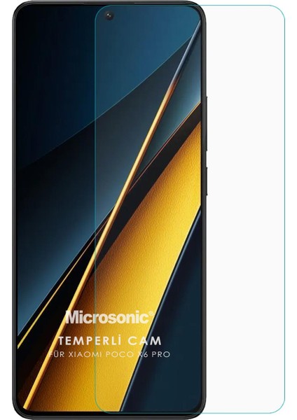 Xiaomi Poco X6 Pro 5g Tempered Glass Cam Ekran Koruyucu