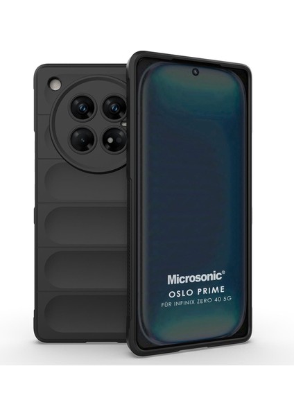 Infinix Zero 40 5g Kılıf Oslo Prime Siyah