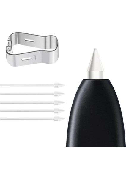 Samsung Galaxy Tab S10 Fe Plus Pencil Uçları 5`li Paket Beyaz