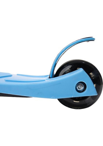 Işıklı Tekerlekli Scooter-Mavi
