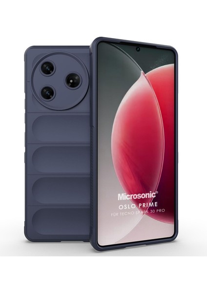 Tecno Spark 30 Pro Kılıf Oslo Prime Lacivert