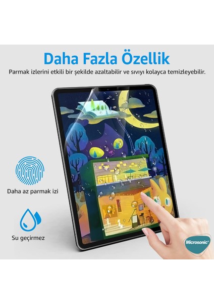 Samsung Galaxy Tab S10 Fe Paper Feel Kağıt Dokulu Mat Ekran Koruyucu