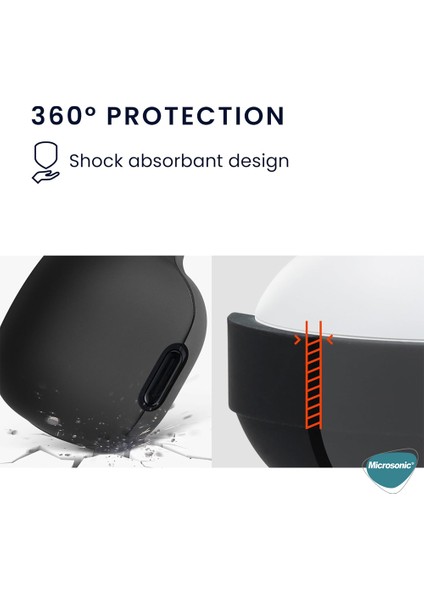 Anker Soundcore Liberty 4 Nc Kılıf Askılı Mat Silikon Pembe modelleri