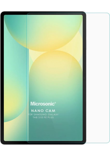 Samsung Galaxy Tab S10 Fe Plus Nano Glass Cam Ekran Koruyucu