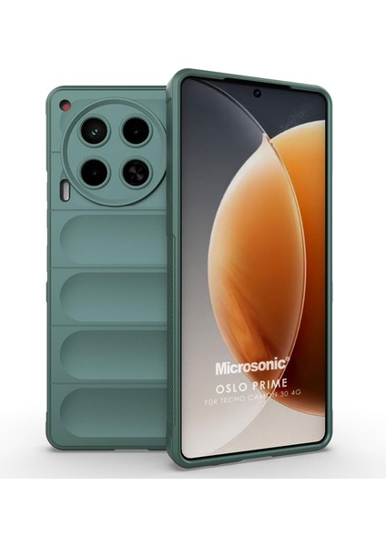 Tecno Camon 30 Kılıf Oslo Prime Yeşil