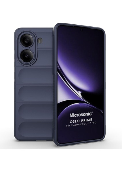 Xiaomi Poco X7 Pro Kılıf Oslo Prime Lacivert