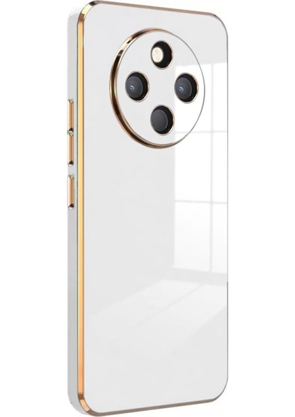 Xiaomi Redmi 14C Kılıf Olive Plated Beyaz