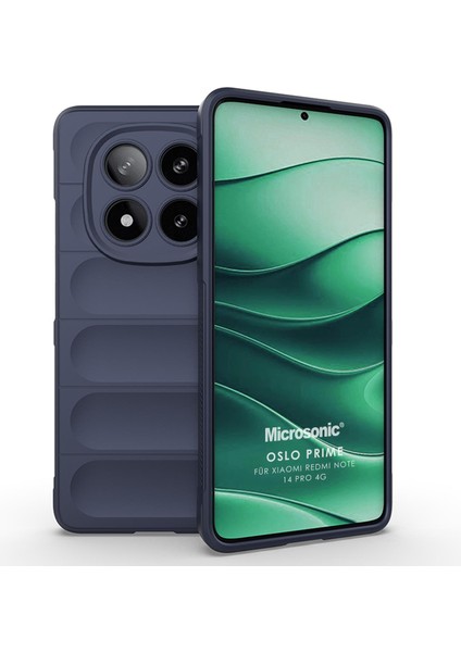 Xiaomi Redmi Note 14 Pro 5g Kılıf Oslo Prime Lacivert