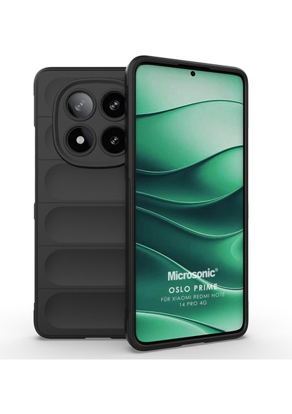 Xiaomi Redmi Note 14 Pro 5g Kılıf Oslo Prime Siyah