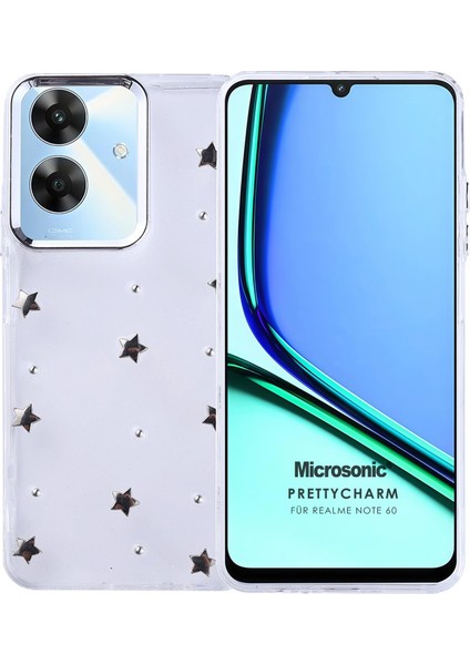Realme Note 60 Kılıf Prettycharm Star