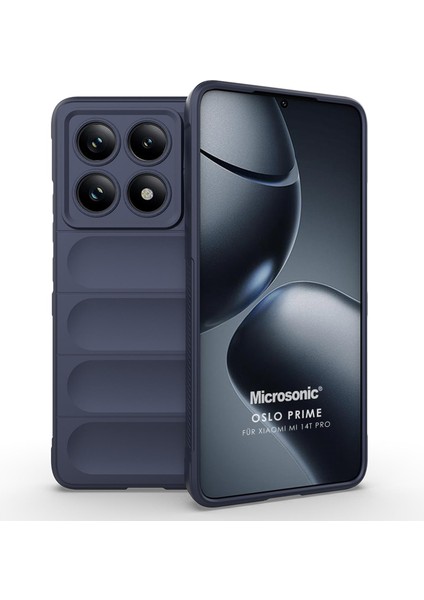 Xiaomi Mi 14T Kılıf Oslo Prime Lacivert