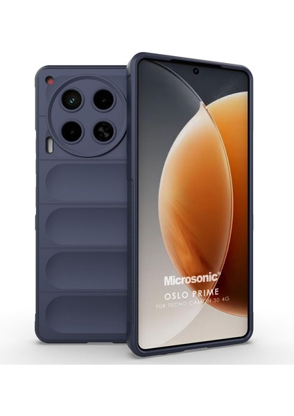 Tecno Camon 30 Kılıf Oslo Prime Lacivert
