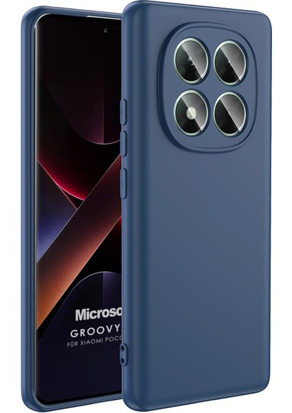 Xiaomi Poco X7 Kılıf Groovy Soft Lacivert