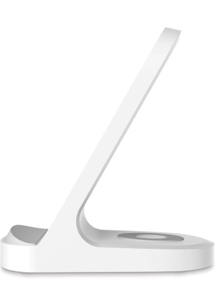 2 In 1 Masaüstü Kablosuz Şarj Cihazı Beyaz PBS129 fiyatları