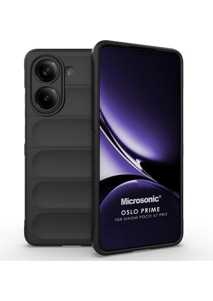 Xiaomi Poco X7 Pro Kılıf Oslo Prime Siyah