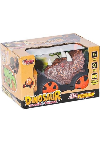 Nessiworld SM-689-31-32 Kumandalı Işıklı Dinazor Araba -Vardem