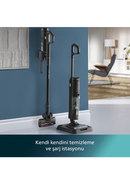 Kablosuz Islak&kuru Dikey Süpürge