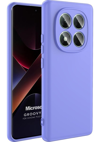 Xiaomi Poco X7 Kılıf Groovy Soft Lila