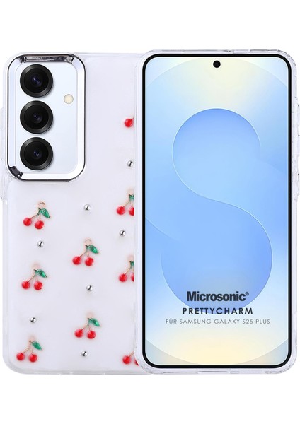 Samsung Galaxy S25 Plus Kılıf Prettycharm Cherry