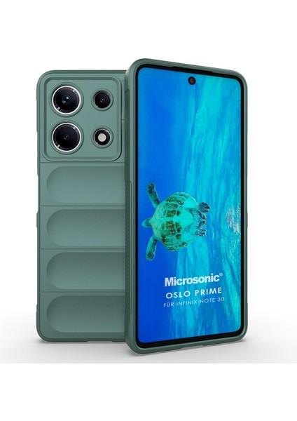 Infinix Note 30 Kılıf Oslo Prime Yeşil