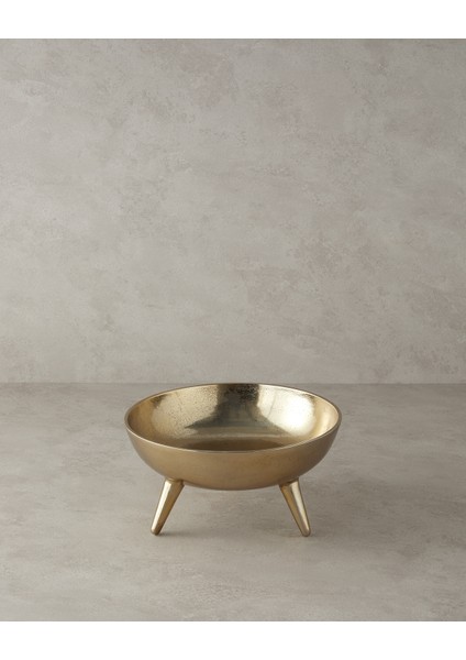 Deluxe Dekoratif Kase 28X28X14 cm Silver