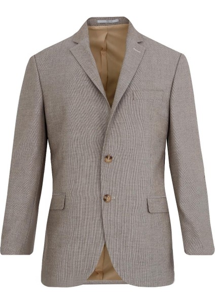 Kahve Comfort Fit 6 Drop Takım Elbise