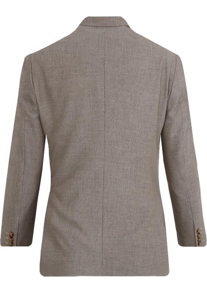 Kahve Comfort Fit 6 Drop Takım Elbise
