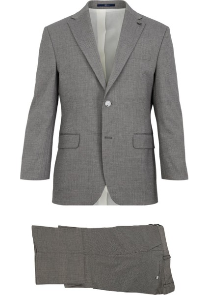 Kahve Comfort Fit 6 Drop Takım Elbise