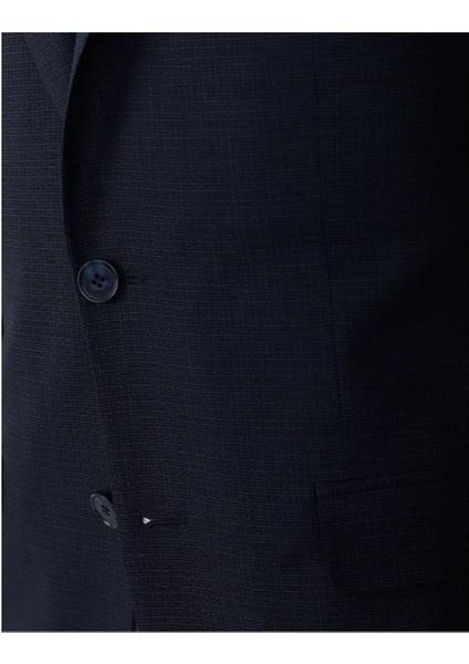 Lacivert Comfort Fit 6 Drop Takım Elbise