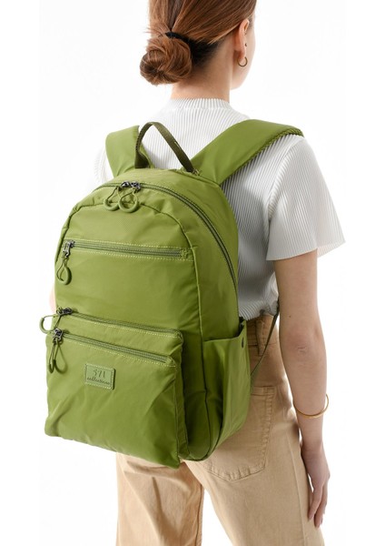 Orta Boy Sırt Çantası Ultra Hafif Çok Cepli Açık Yeşil (MODEL:571-13-9B) modelleri
