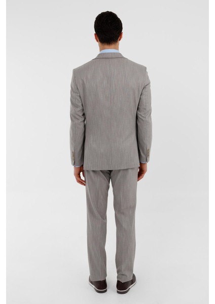 Gri Comfort Fit 6 Drop Takım Elbise indirimleri
