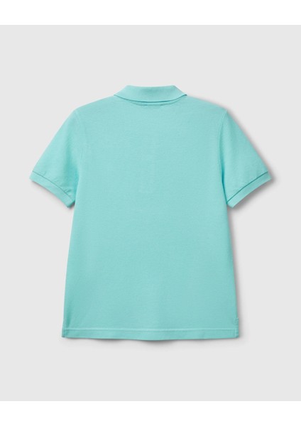 Erkek Çocuk Polo Yaka Tshirt 6-14 Yaş Mint fiyatları