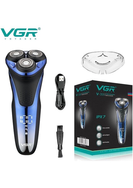 V-306 Islak ve Kuru Şarjlı Tıraş Makinesi