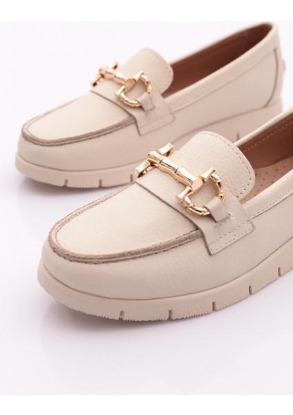 5604-2 Kadin Aksesuarli Loafer Ayakkabi fırsatları