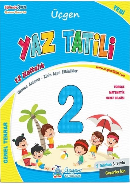 Üçgen 2.sınıftan 3.sınıfa Geçenler Için Yaz Tatil Seti