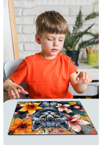 Ahşap Puzzle 30X40 cm Ebadında 120 Parça M3