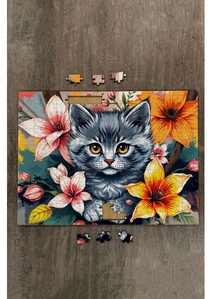 Ahşap Puzzle 30X40 cm Ebadında 120 Parça M3