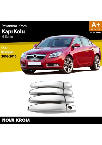 Opel Insignia Krom Kapı Kolu 4 Kapı 2008-2016