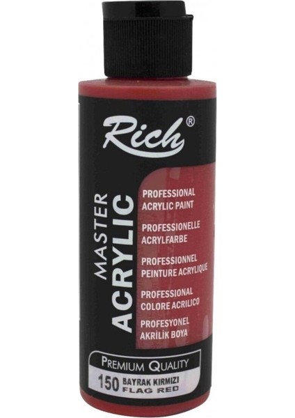 Master Acrylic Akrilik Boya 152 Kızıl 120 cc fiyatları